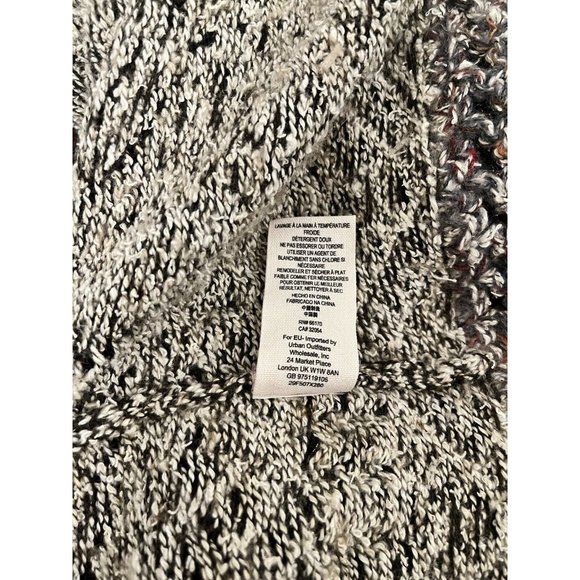 FREE PEOPLE KAI TASSEL HOODED CARDIGAN XS BOHO RUSTIC INDIE COTTAGECORE - Picture 7 of 9